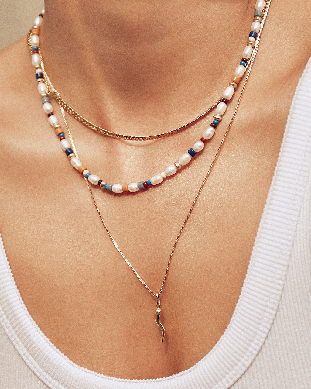 Chelsea Pearl Necklace