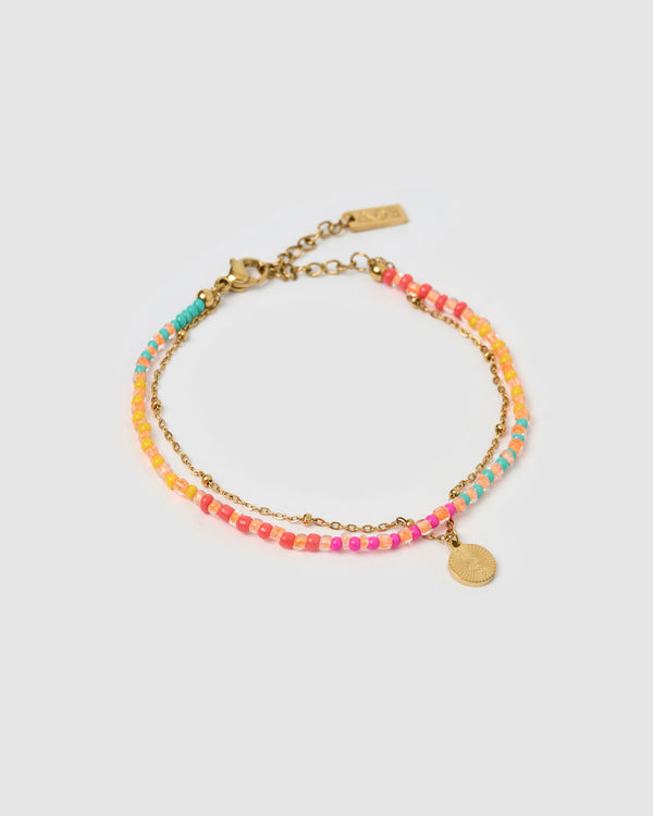 Cobra Gold Bracelet - Multi