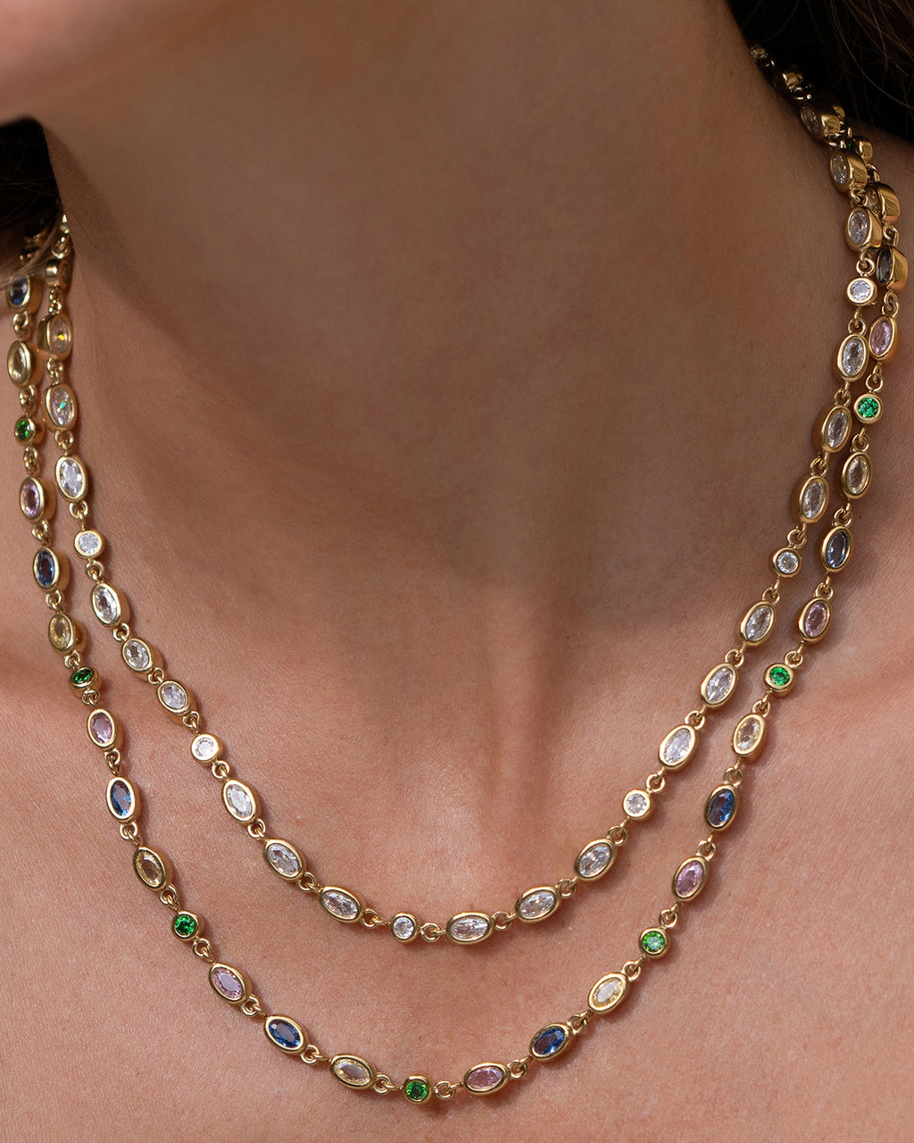 Isadora Gold Necklace - Multi