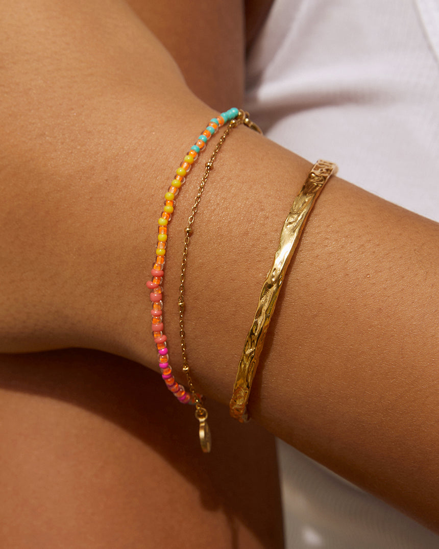 Cobra Gold Bracelet - Multi