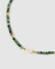 Mila Gemstone Necklace - Clinozoisite