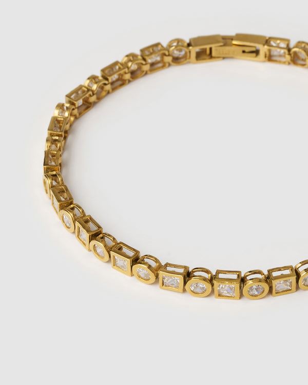 Tinka Gold Bracelet - Stone